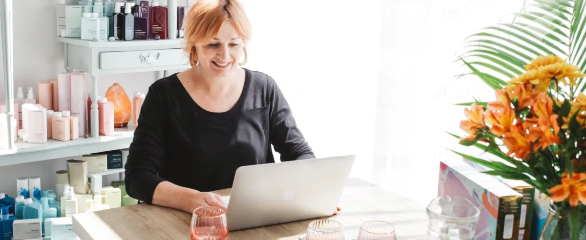 Janine Simons at work